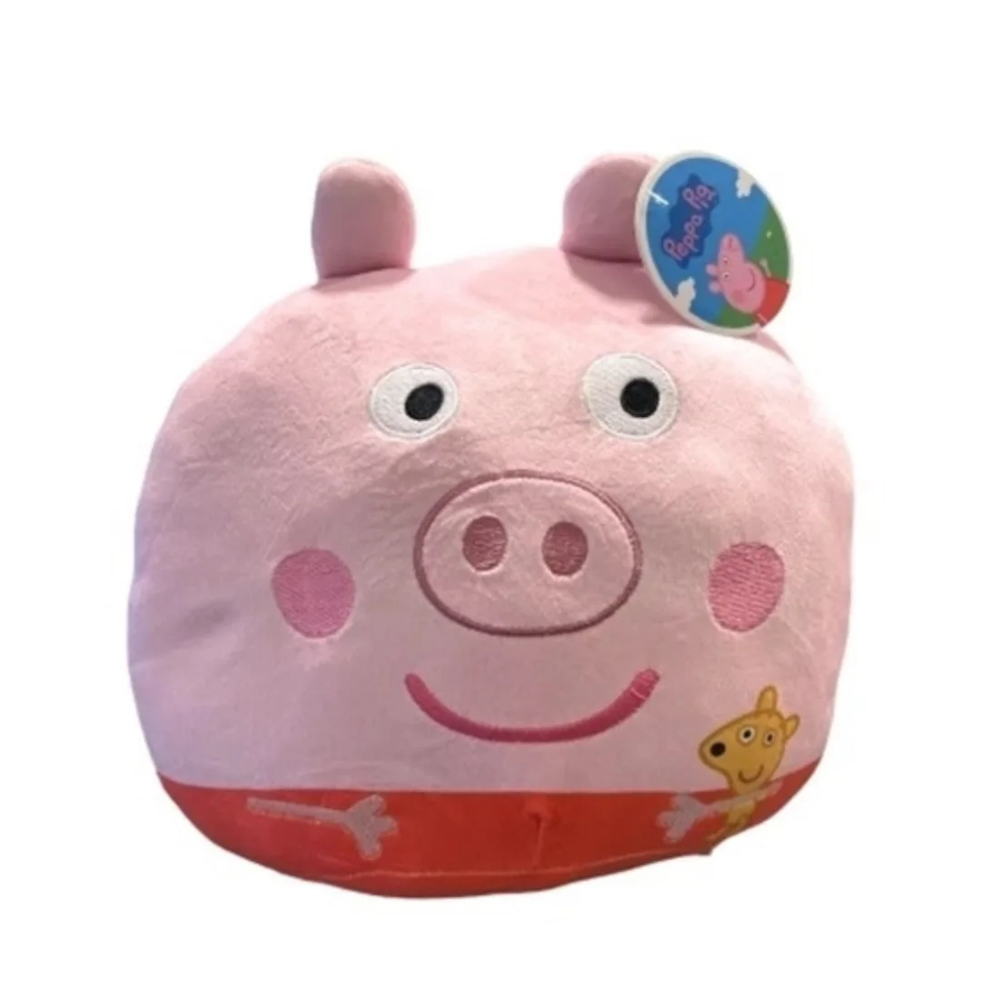 Peluche Peppa Pig o George - Almohadon Spandex 28cm