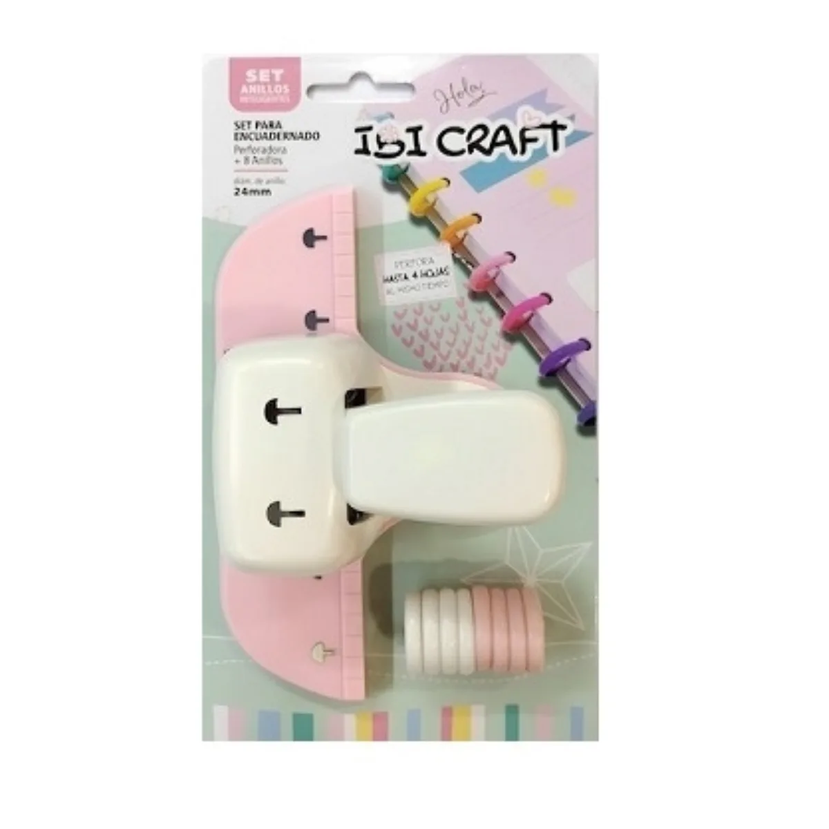Perforadora de Encuadernado con Anillos para Disco Ibi Craft