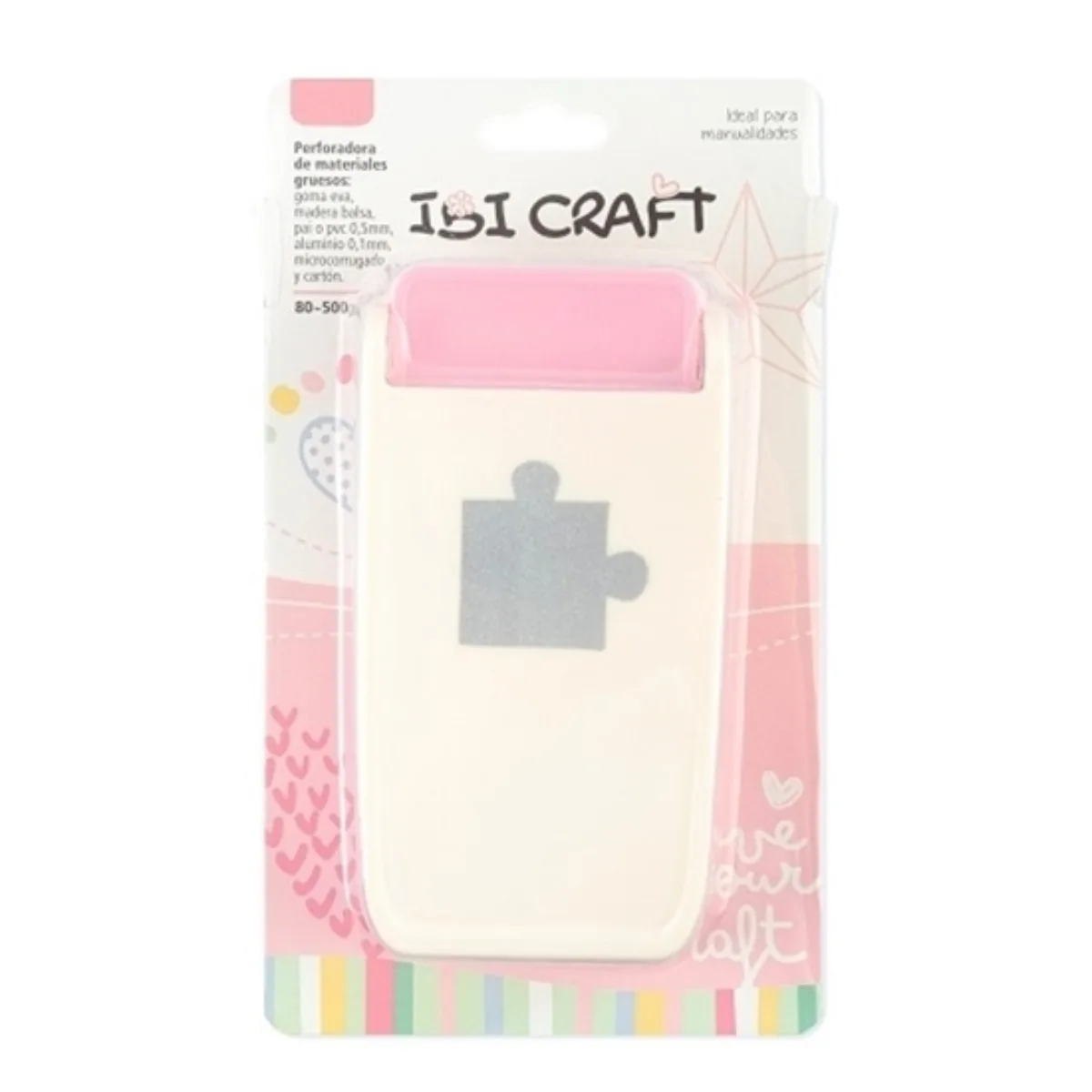 Perforadora Pieza de Puzzle - Ibi Craft