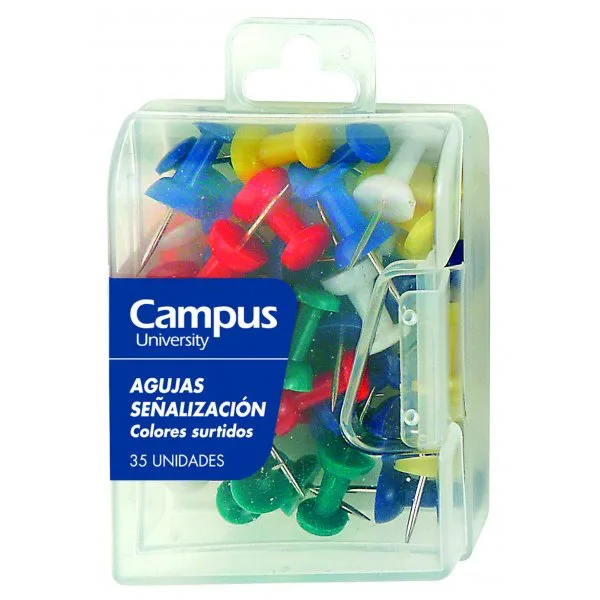 Pincha Papeles Cartelera Colores - Campus