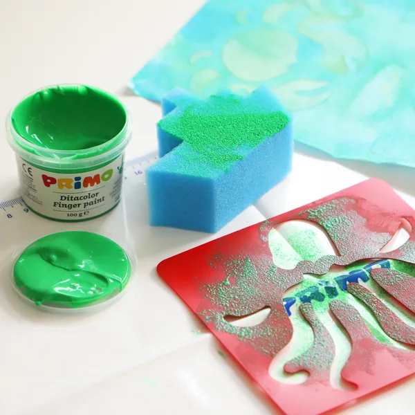 Pintura de Dedos x4 con accesorios - Primo 3