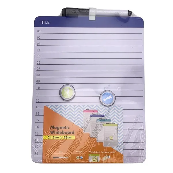 Planificador de tareas magnetico