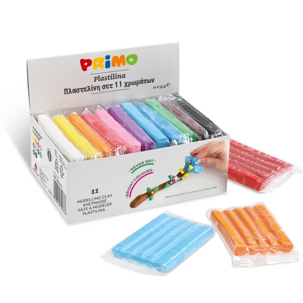 Plasticina 11x55g c/u - Primo Gluten free
