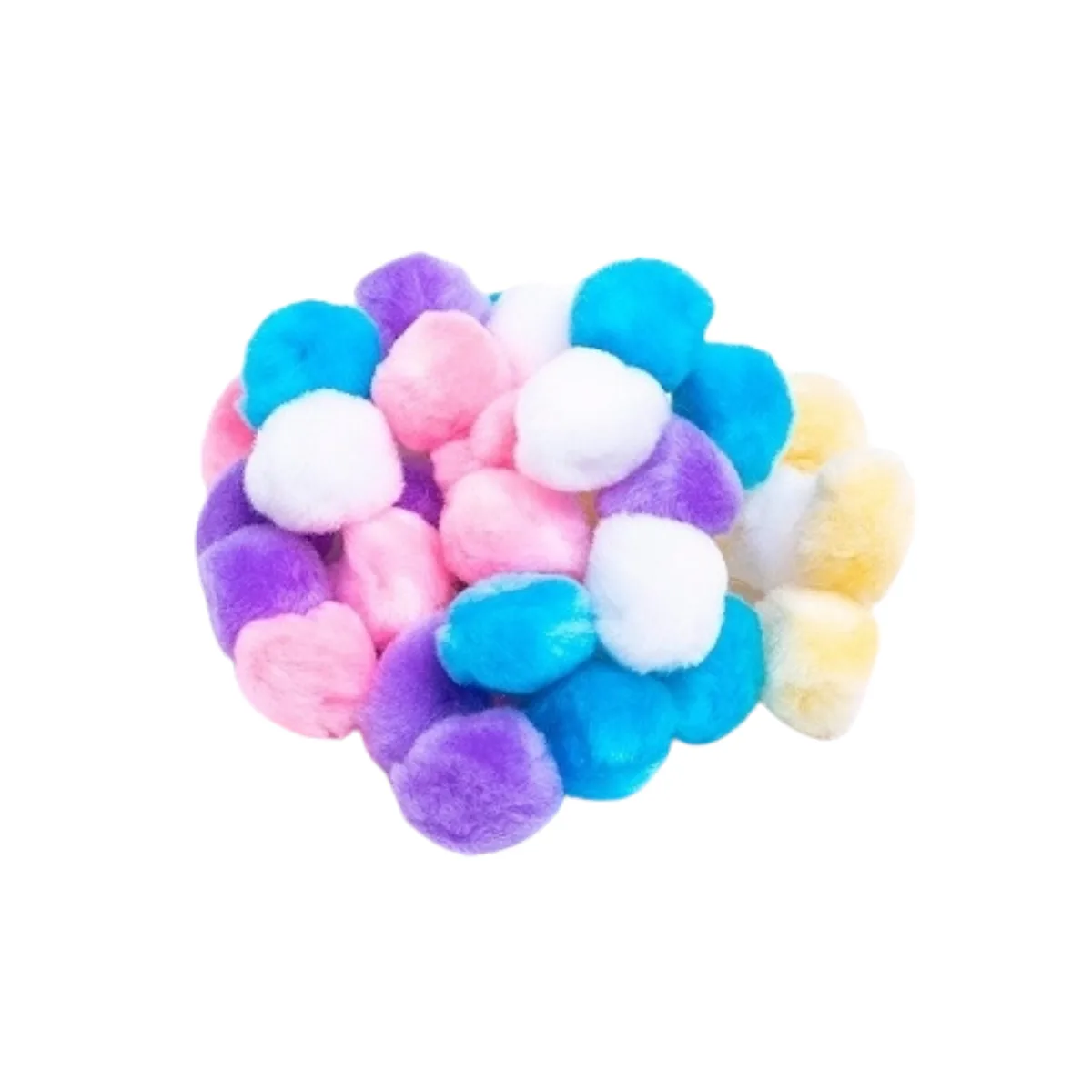 Pompones Chicos Pastel - Pack 35 unidades
