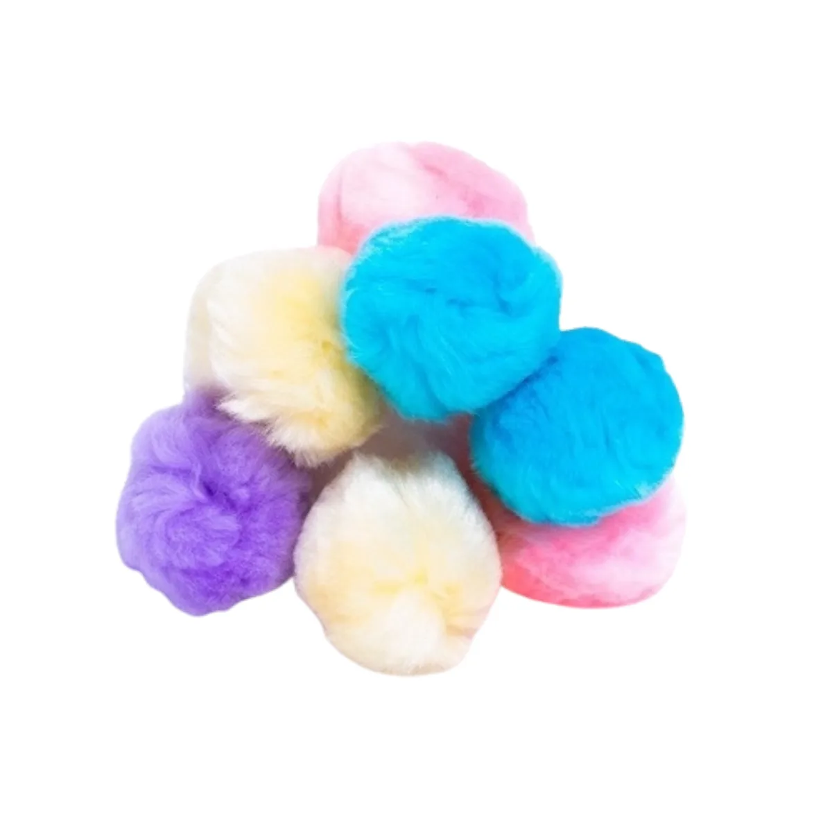 Pompones Grandes Pastel - Pack 10 unidades