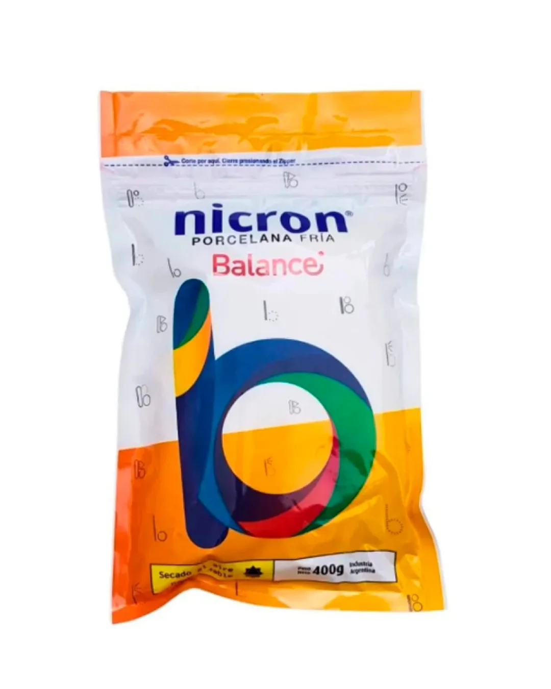 Porcelana fria 400g - Nicron