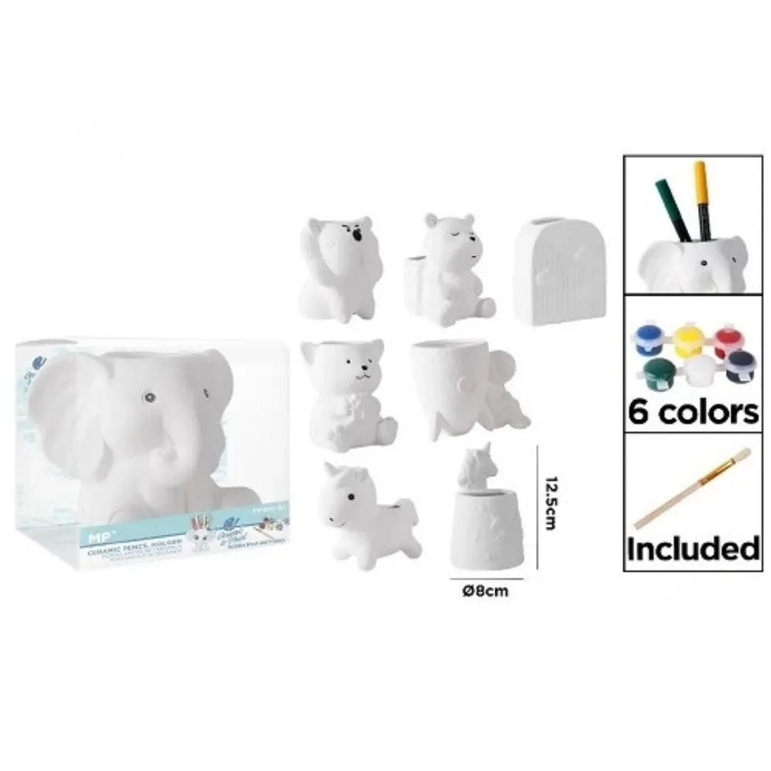 Portalapiz de Ceramica para pintar