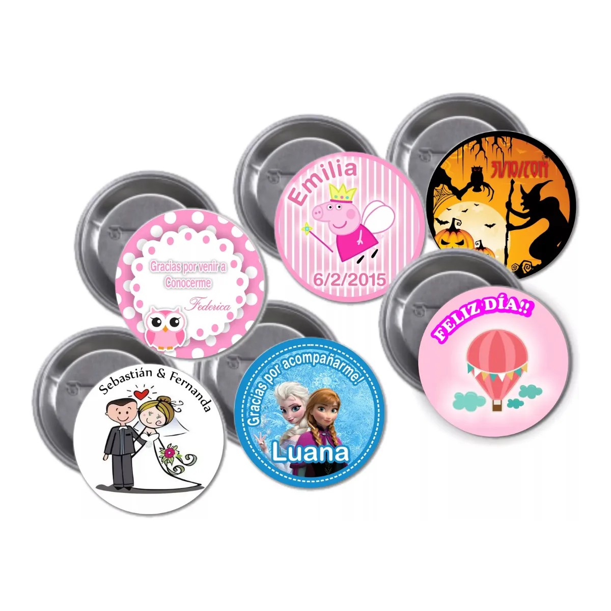 Prensa para Pins Personalizados 58mm - Ibi Craft