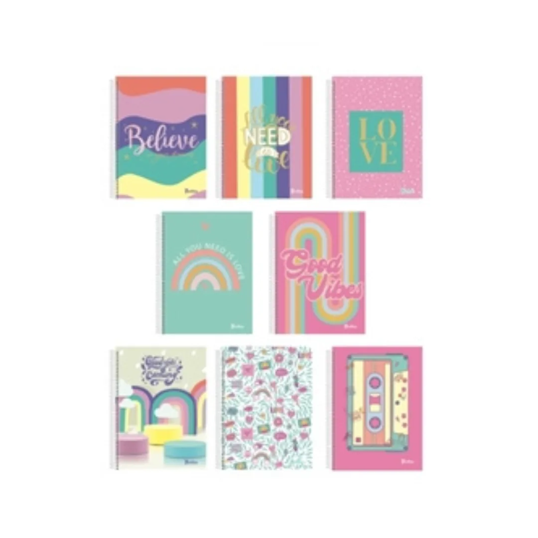 Promo Pack 4 Cuadernolas 96 Hojas T/D - Ilustra