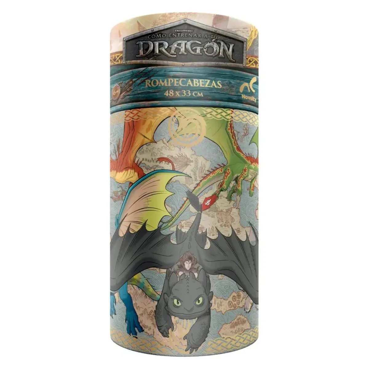 Puzzle 100 piezas Como Entrenar a tu Dragon
