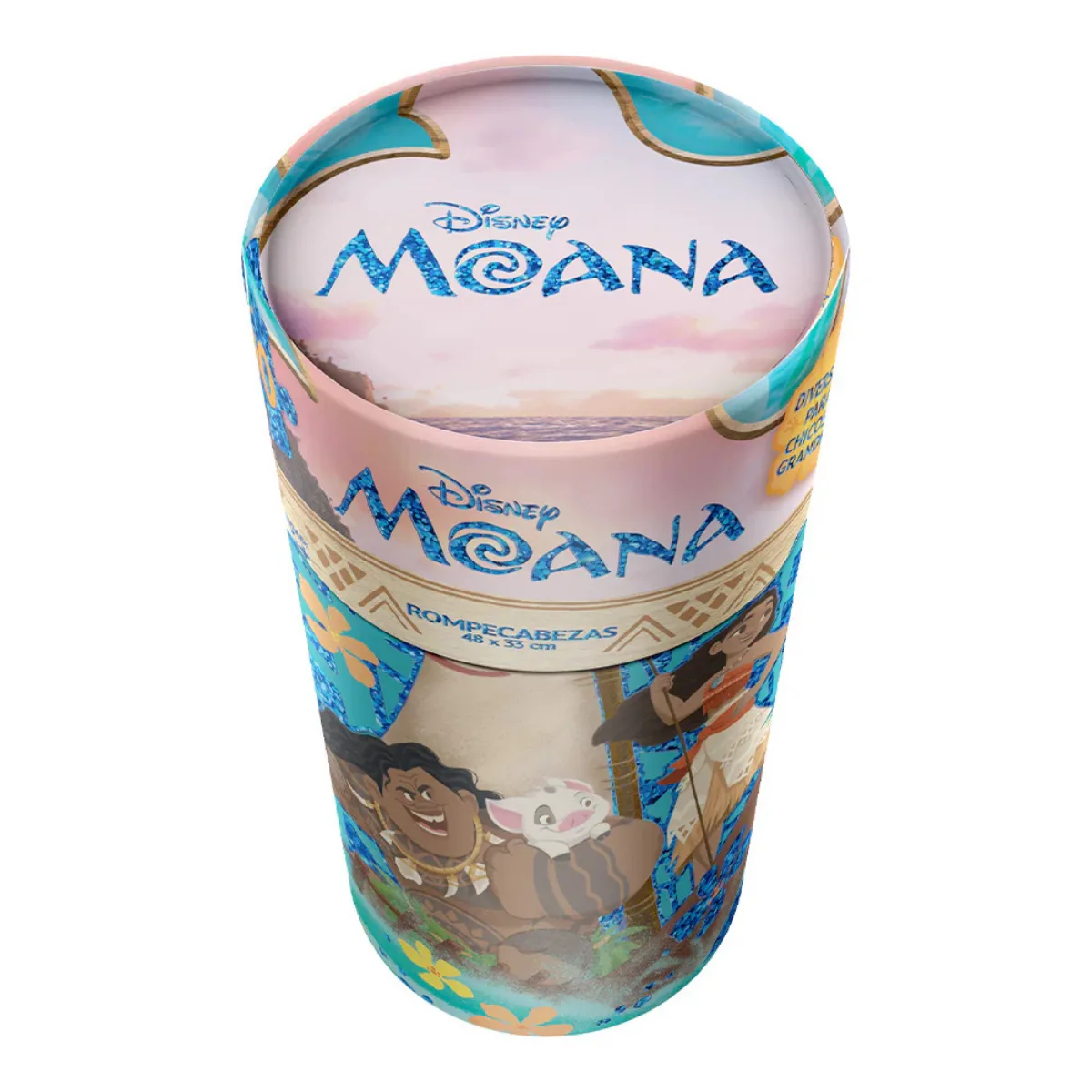 Puzzle 100 piezas y Poster - Moana 4