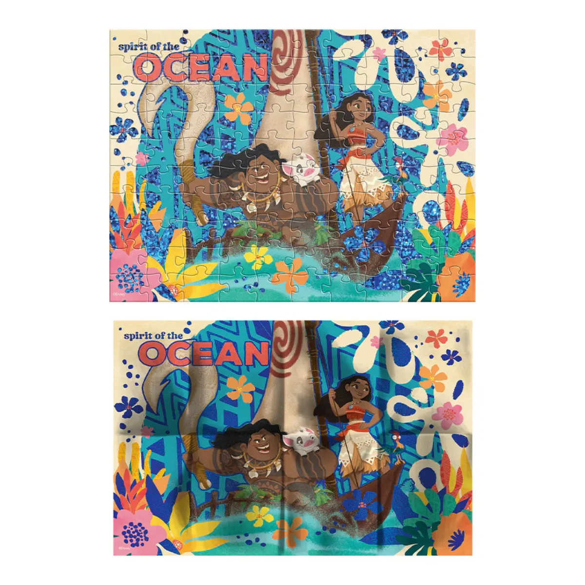 Puzzle 100 piezas y Poster - Moana