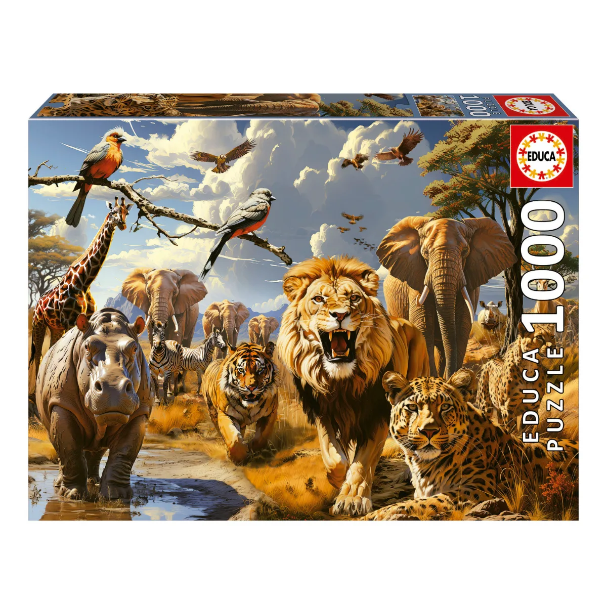 Puzzle 1000 Piezas - Animales Salvajes