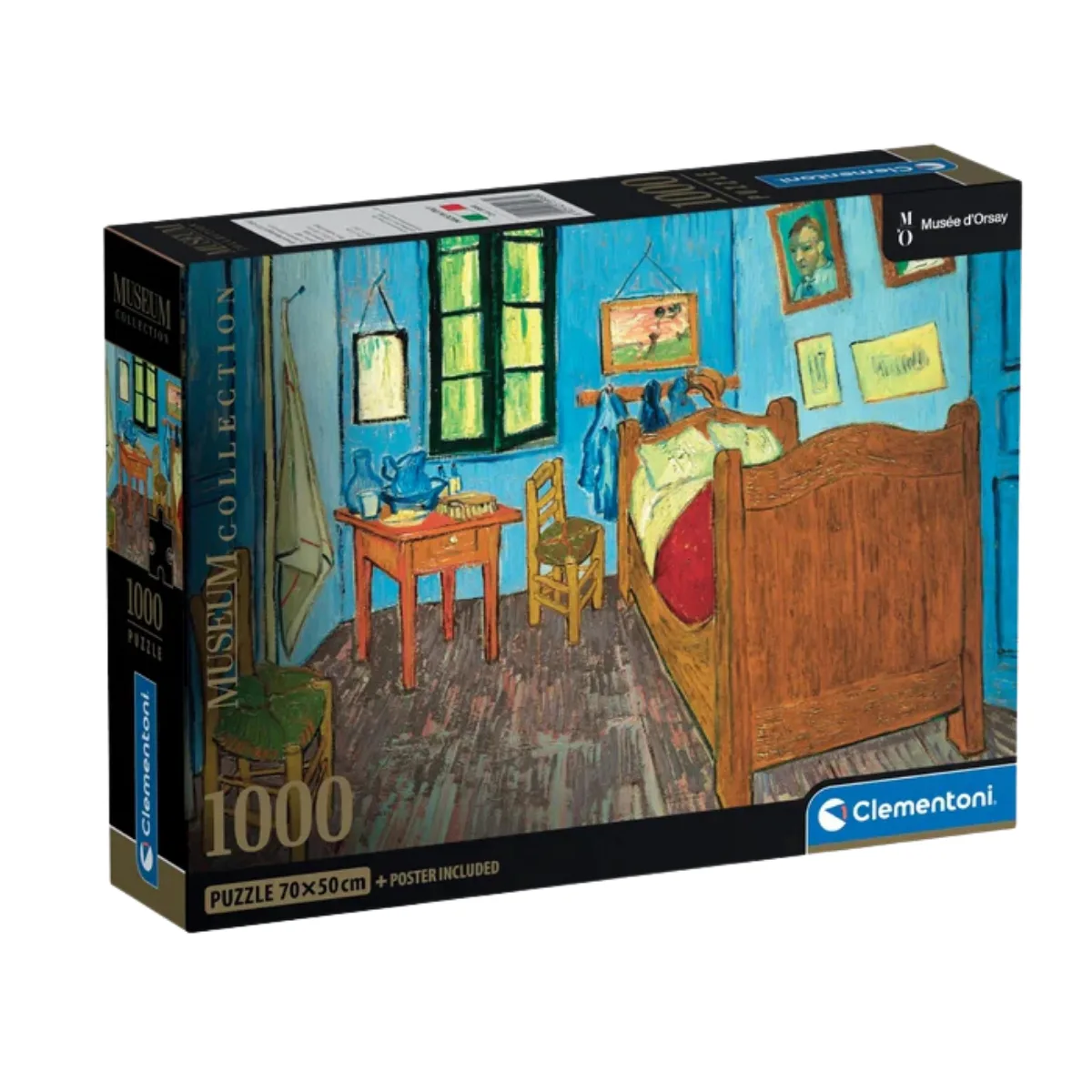 Puzzle 1000 Piezas Clementoni Arte - Bedroom Van Gogh