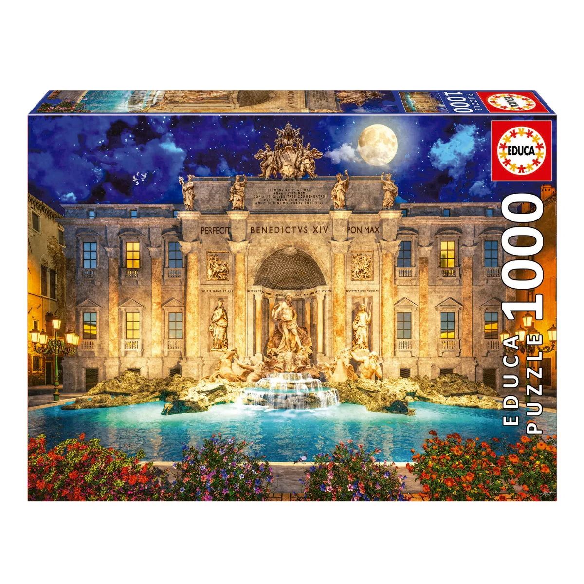 Puzzle 1000 Piezas - Fontana Di Trevi Roma