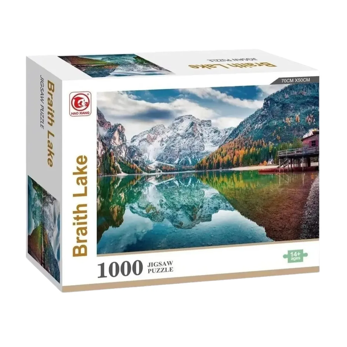 Puzzle 1000 Piezas - Lago Braies Italia
