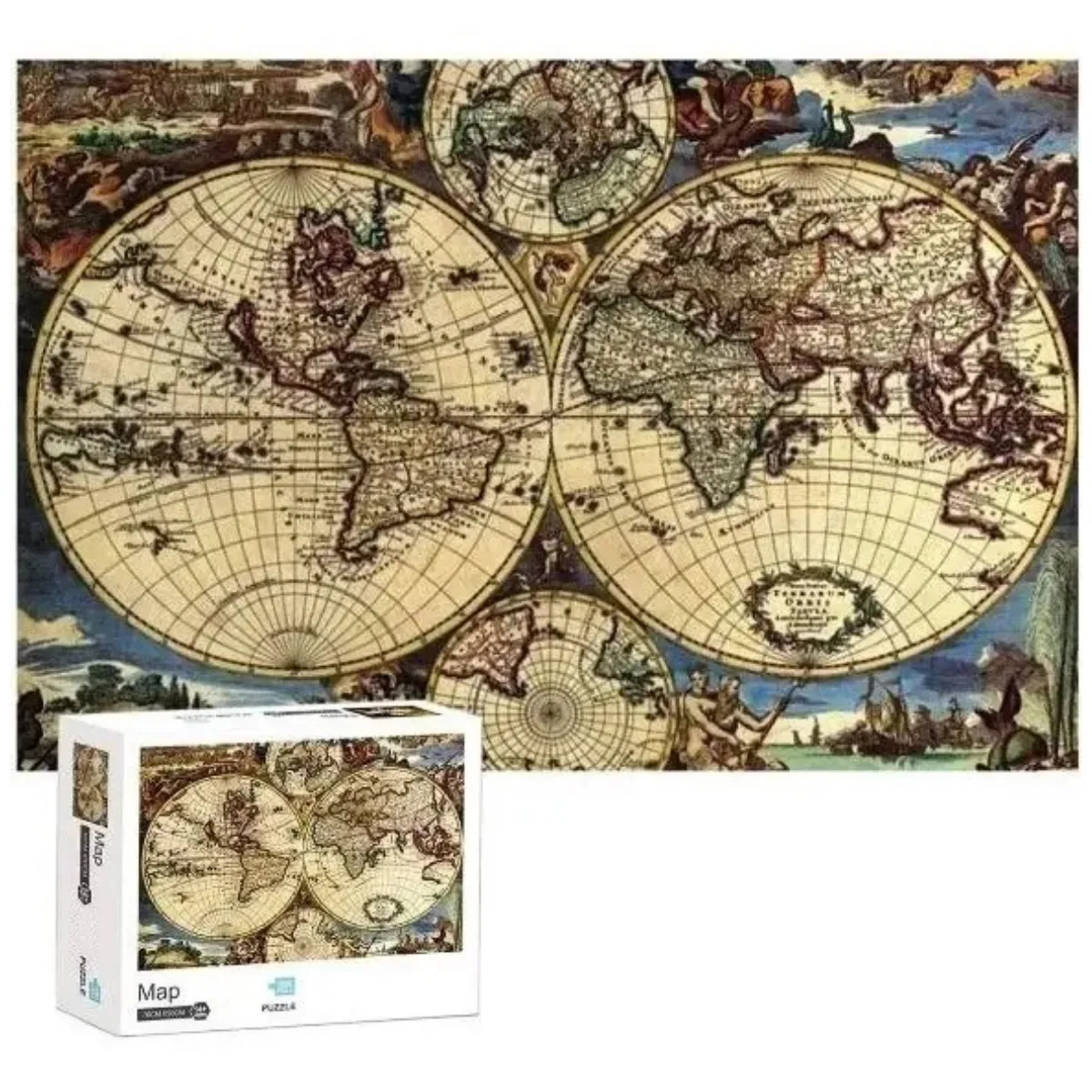 Puzzle 1000 Piezas - Mapa