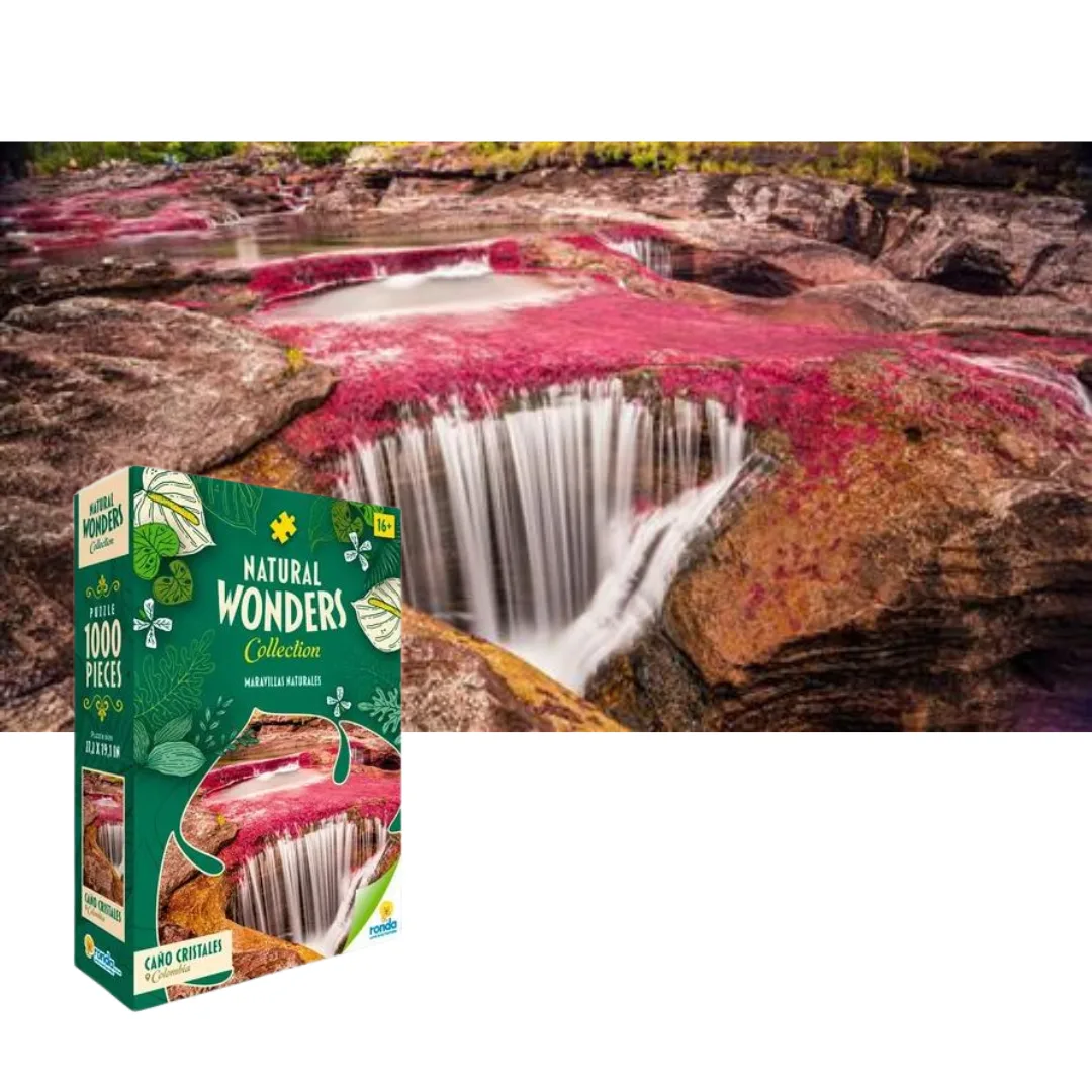 Puzzle 1000 Piezas Maravillas del Mundo - Caño Cristales