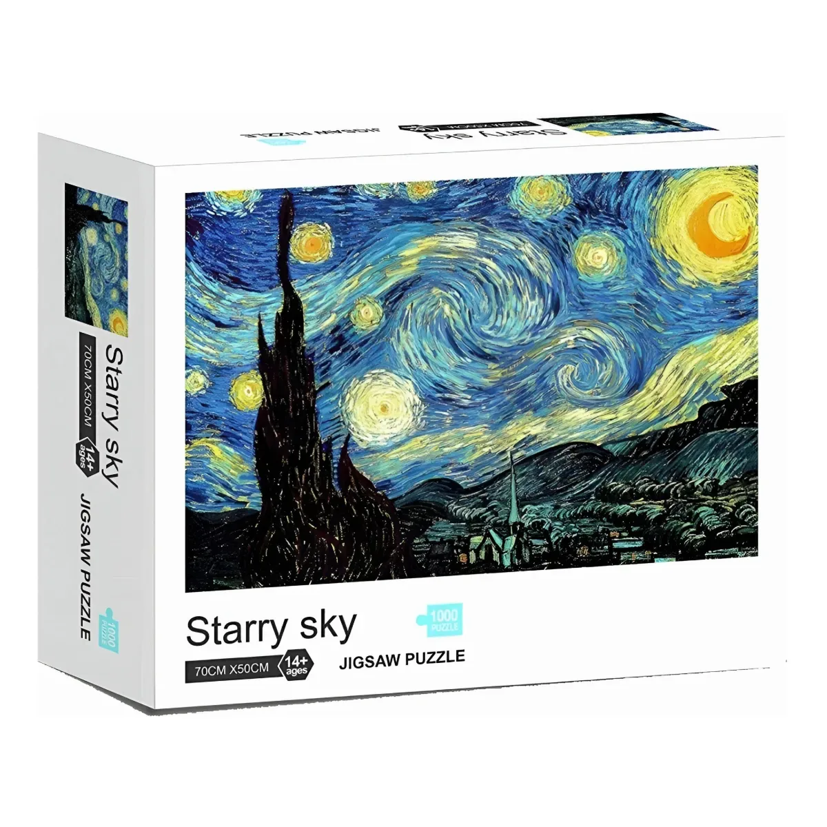 Puzzle 1000 Piezas - Noche Estrellada Van Gogh