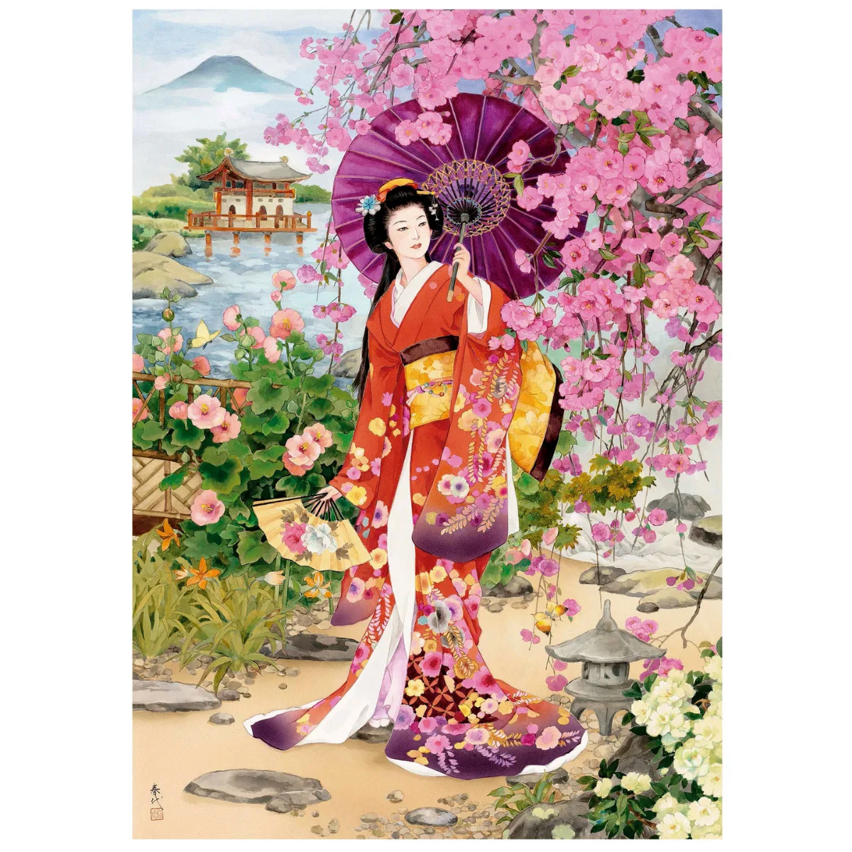 Puzzle 1000 Piezas - Teien, Haruyo Morita