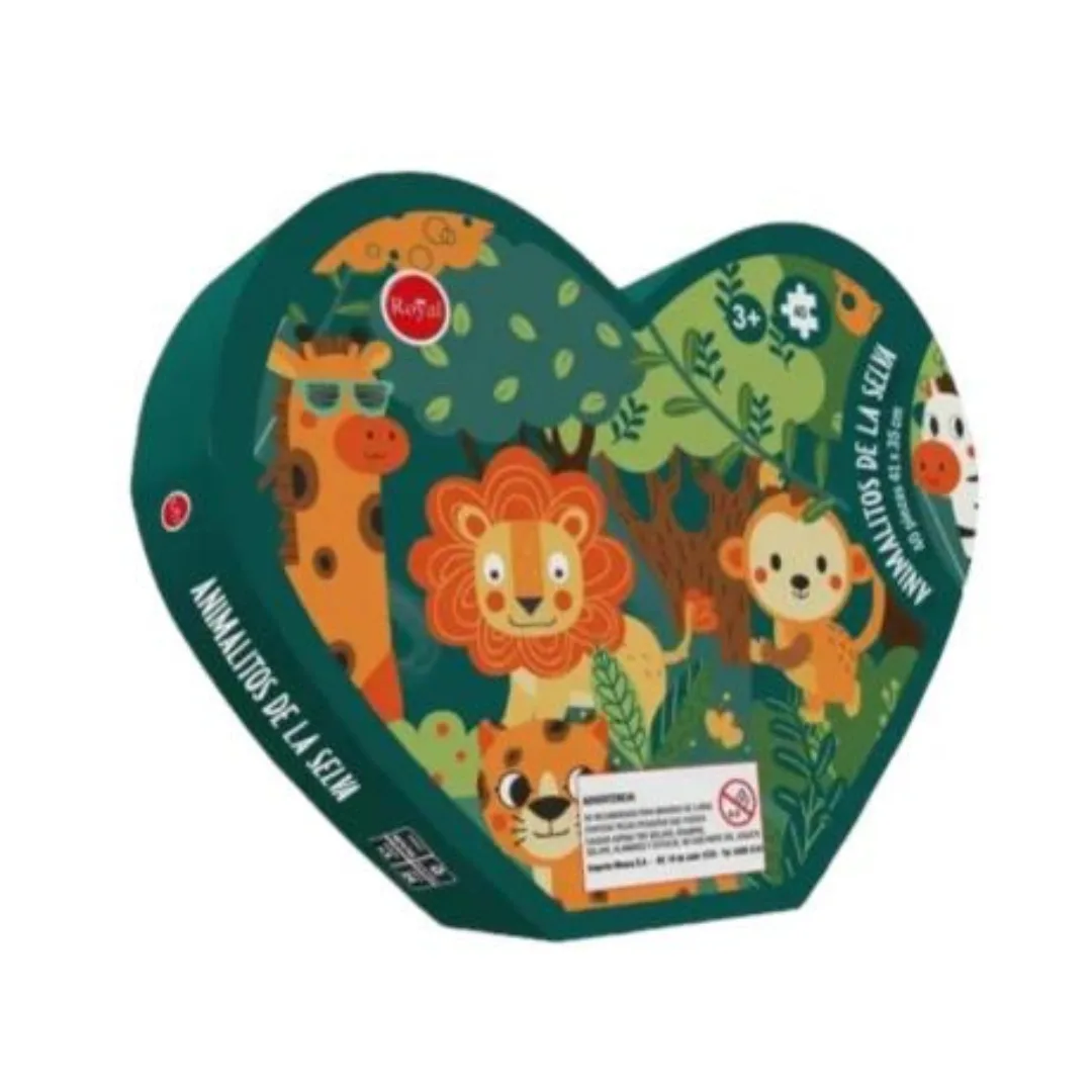 Puzzle 40 piezas - Selva