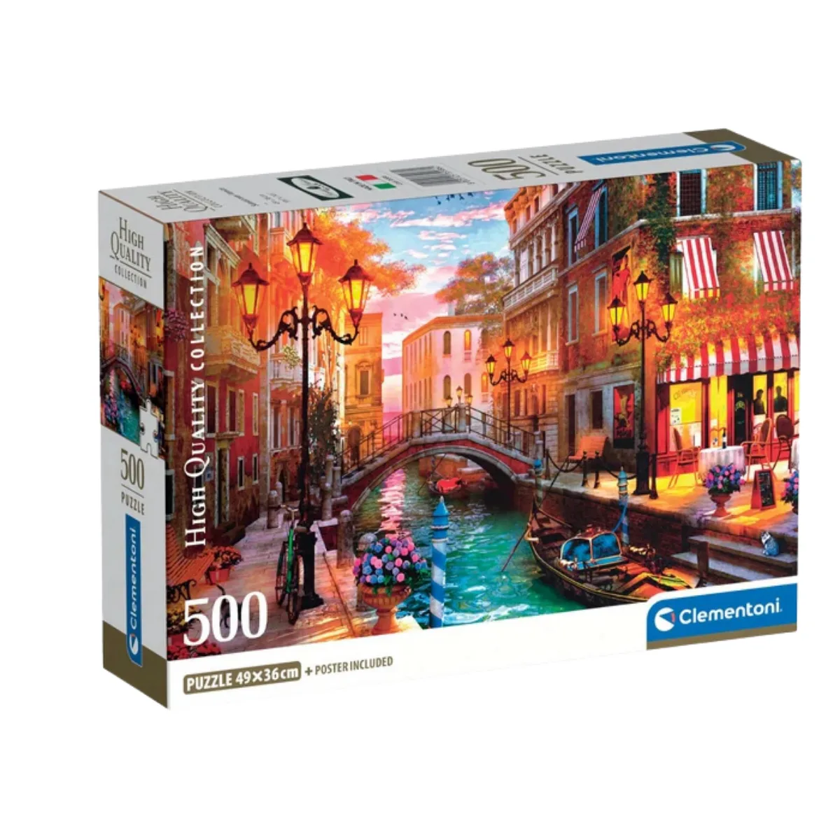 Puzzle 500 Piezas Clementoni - Puesta de Sol sobre Venecia