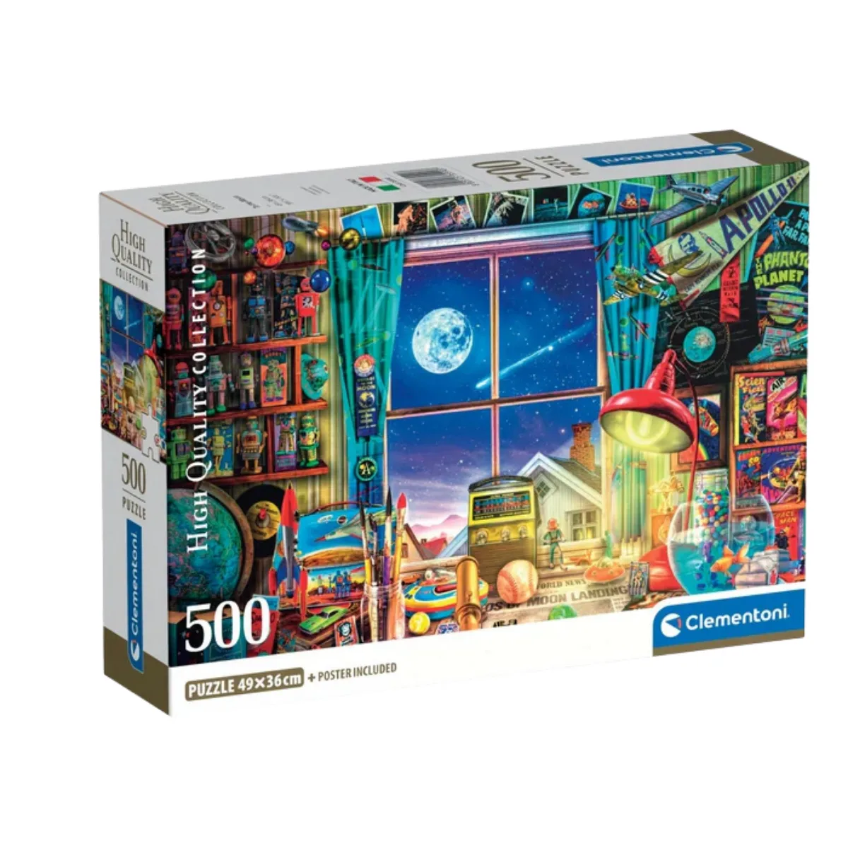 Puzzle 500 Piezas Clementoni - Vistas a la Luna