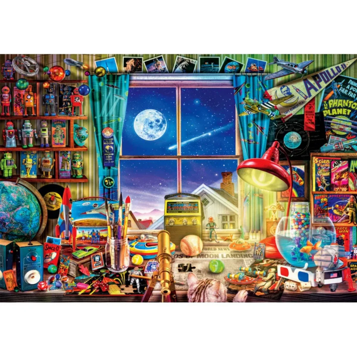 Puzzle 500 Piezas Clementoni - Vistas a la Luna
