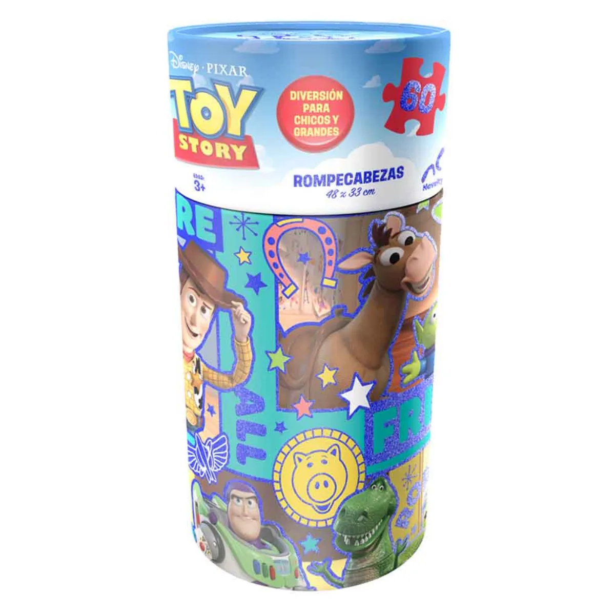 Puzzle 60 piezas y Poster - Toy Story 5