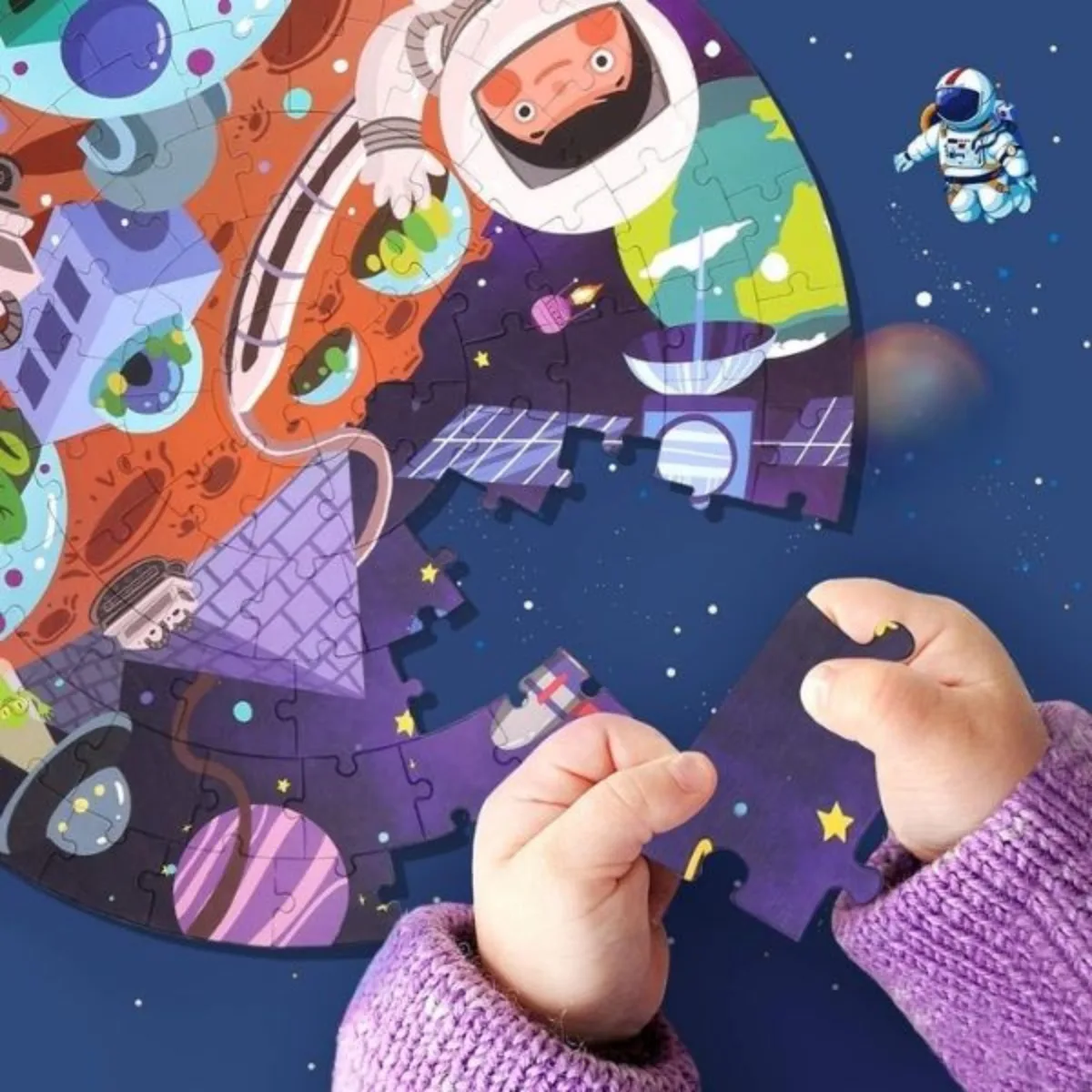 Puzzle Circular Infantil 102pzas