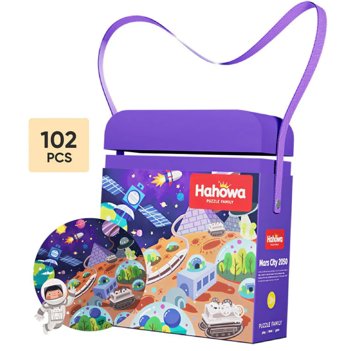 Puzzle Circular Infantil 102pzas