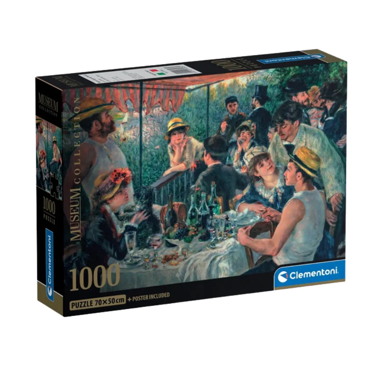 Puzzle Clementoni 1000 piezas - Almuerzo de los Remeros Renoir