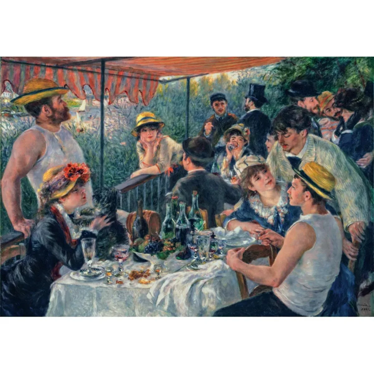 Puzzle Clementoni 1000 piezas - Almuerzo de los Remeros Renoir