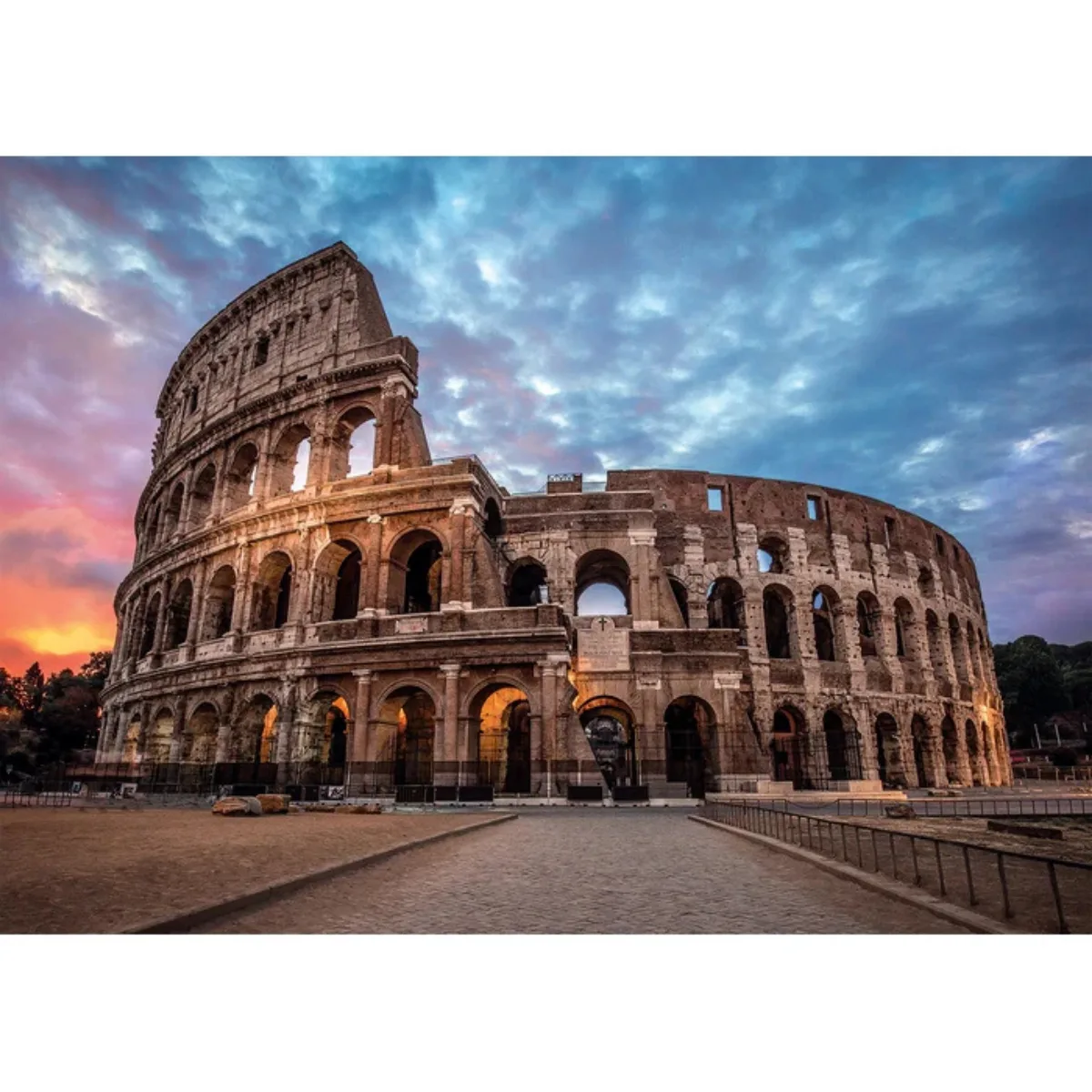Puzzle Clementoni 1000 Piezas - Amanecer en el Coliseo