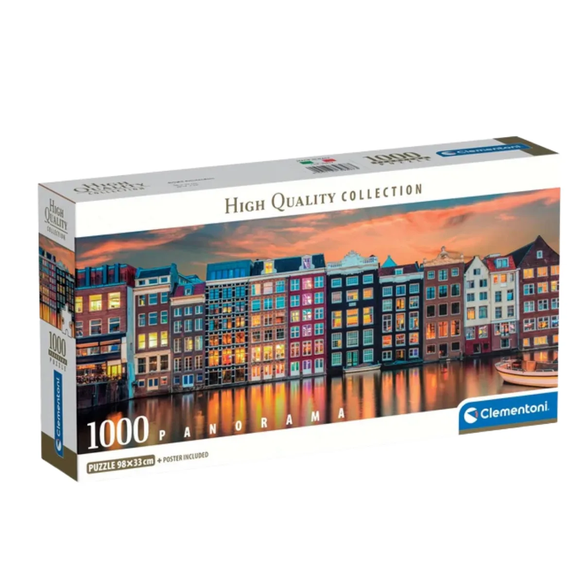 Puzzle Clementoni 1000 Piezas - Amsterdam