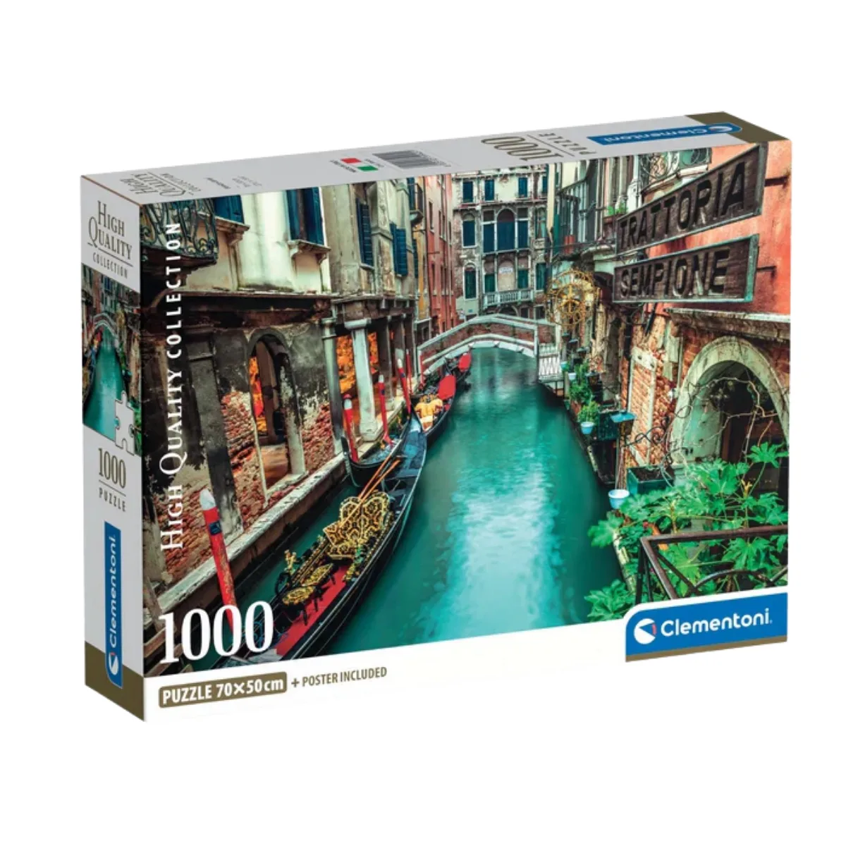 Puzzle Clementoni 1000 piezas - Canal de Venecia