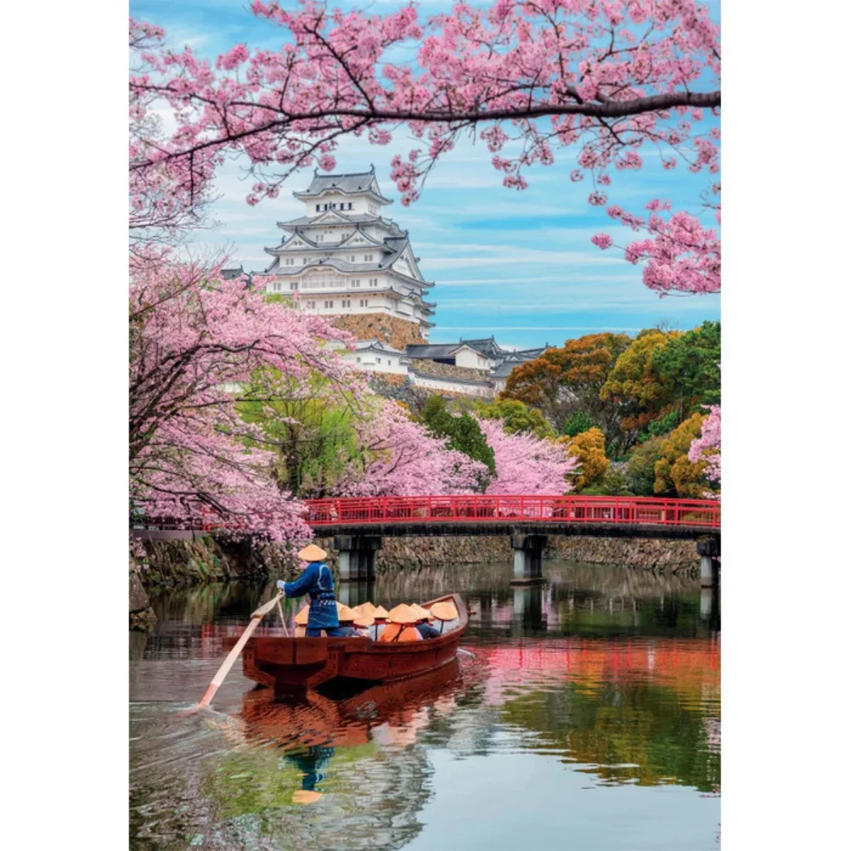 Puzzle Clementoni 1000 Piezas - Castillo de Himeji en Primavera