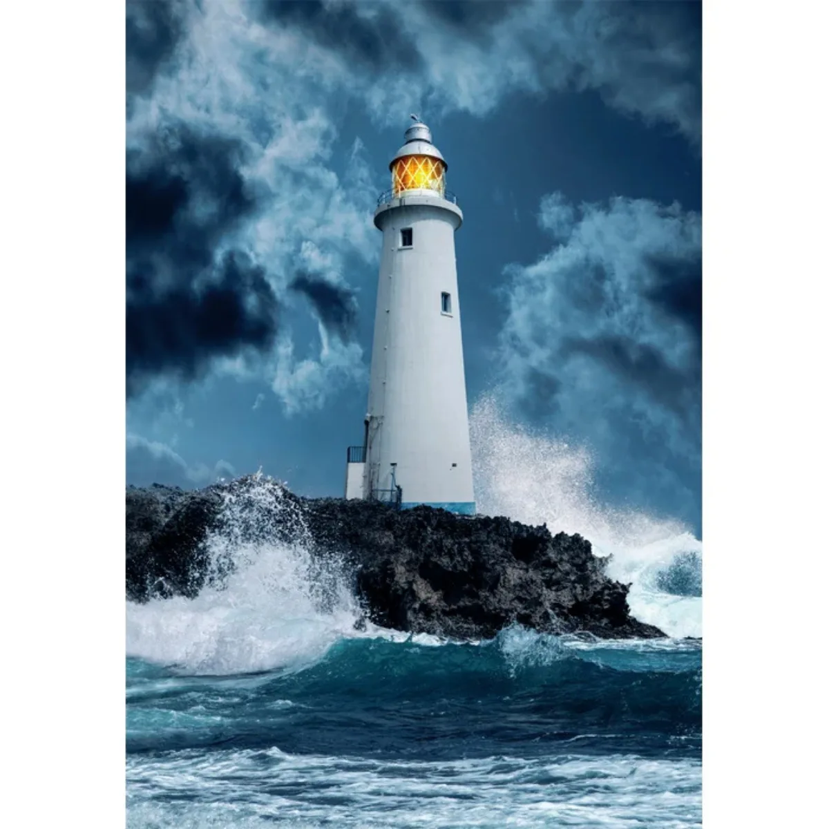 Puzzle Clementoni 1000 Piezas - Faro en la tormenta