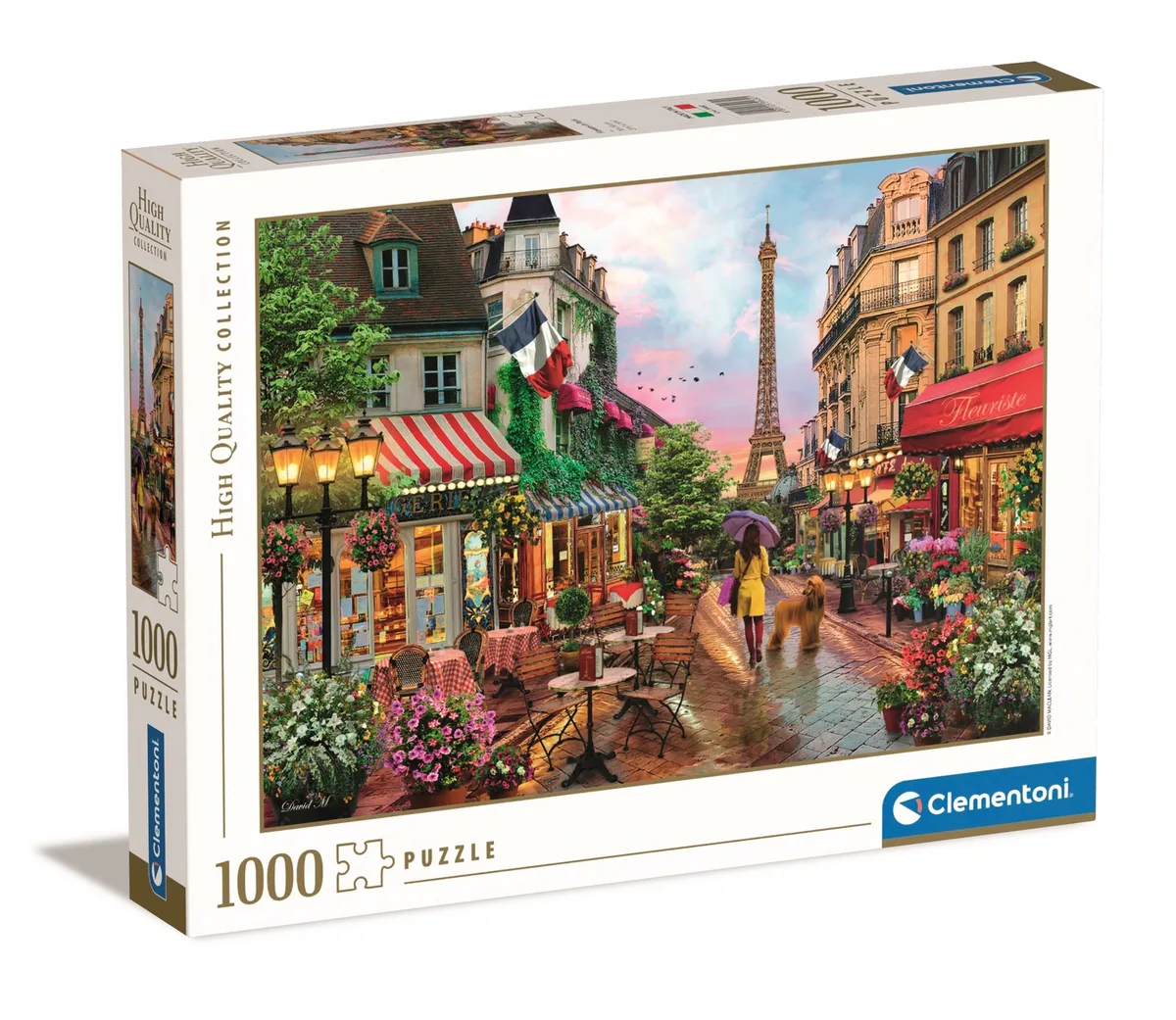Puzzle Clementoni 1000 piezas - Flores en Paris