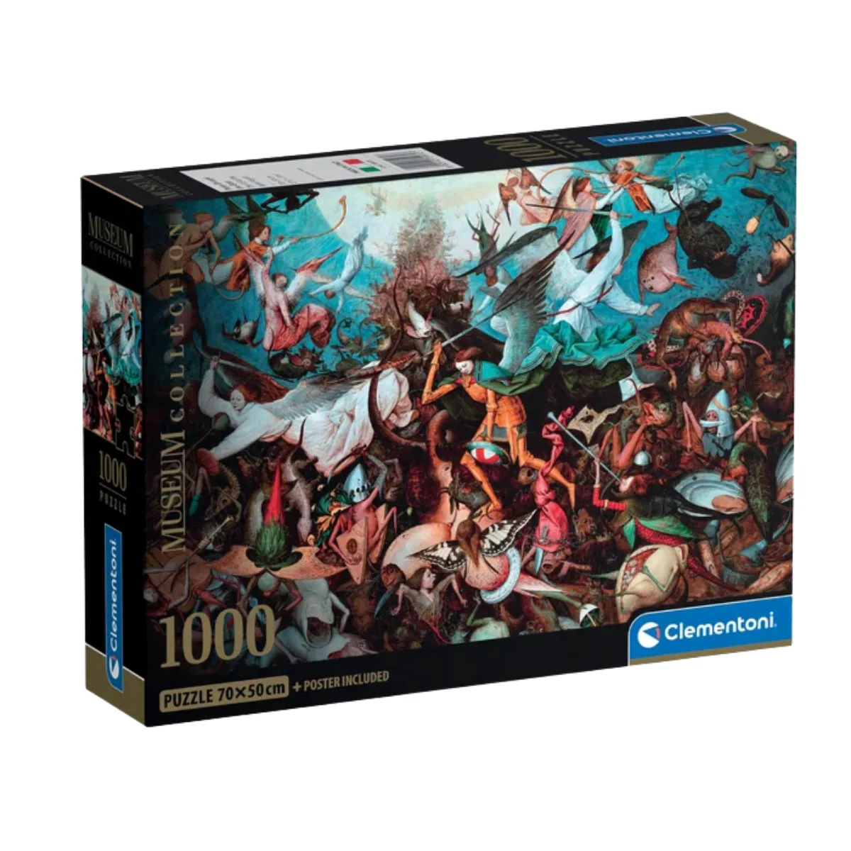 Puzzle Clementoni 1000 Piezas - La Caida de los Angeles Rebeldes