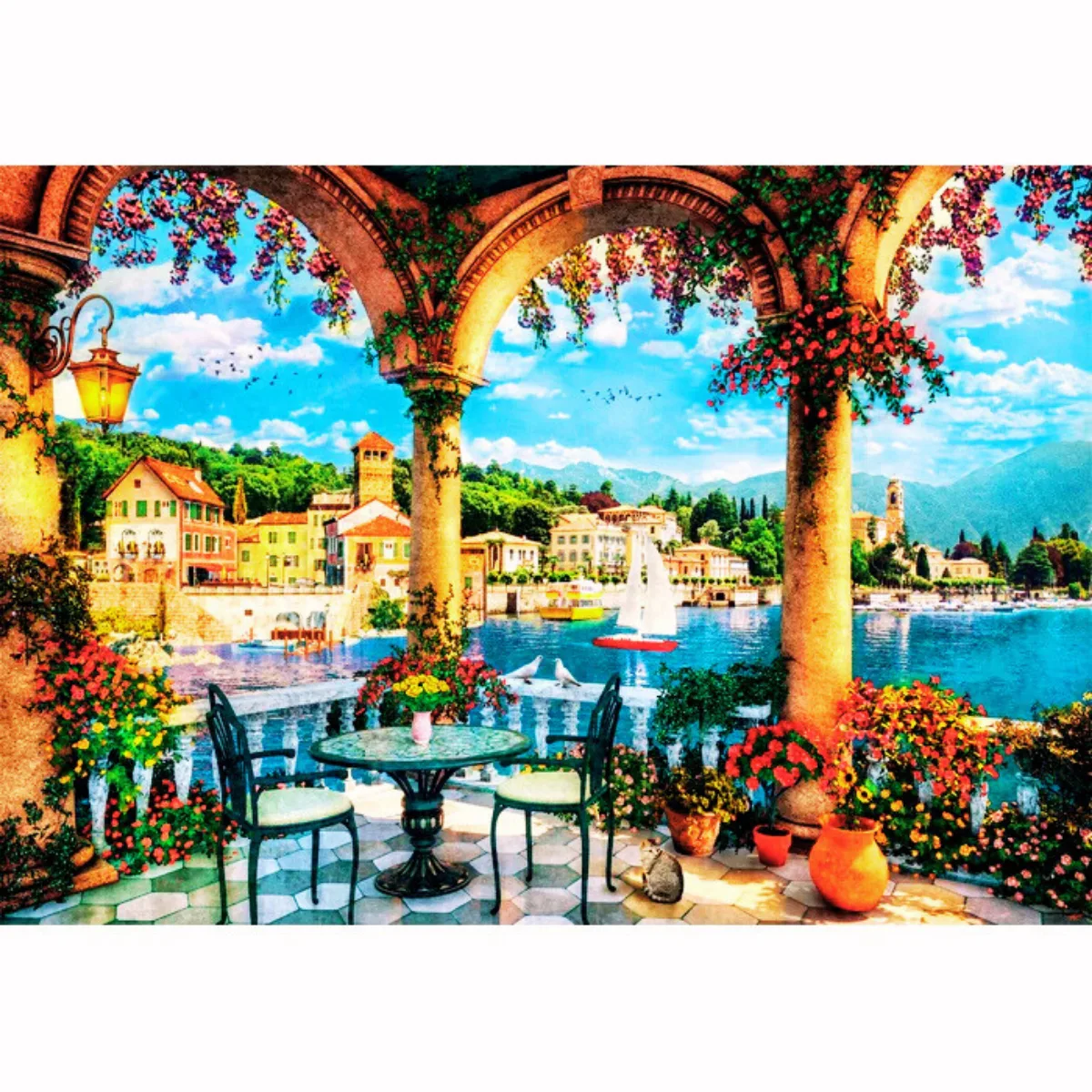 Puzzle Clementoni 1000 piezas - Lago Di Como