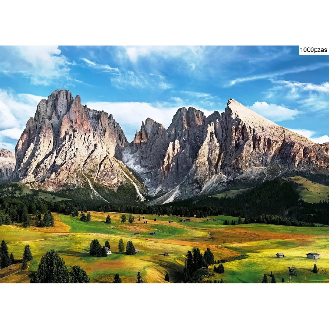 Puzzle Clementoni 1000 piezas - Los Alpes