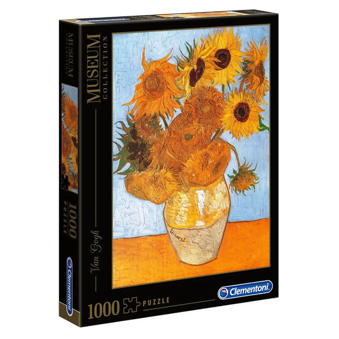 Puzzle Clementoni 1000 piezas - Los Girasoles