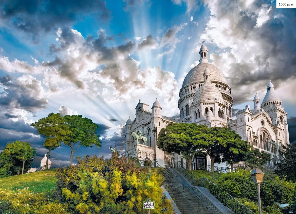 Puzzle Clementoni 1000 piezas - Montmartre