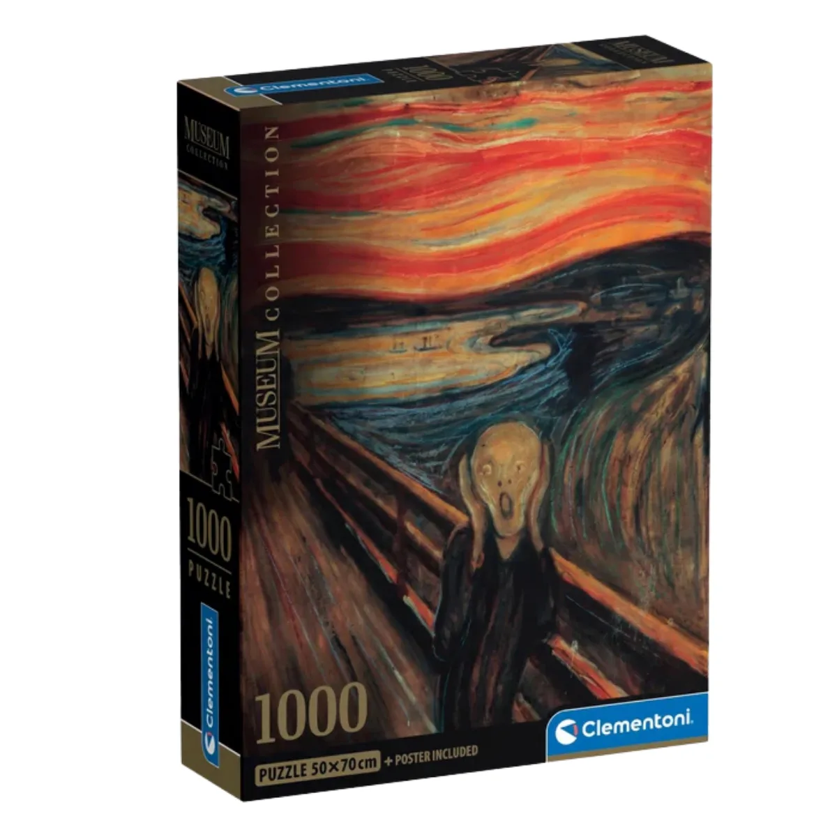 Puzzle Clementoni 1000 piezas - Munch - El Grito