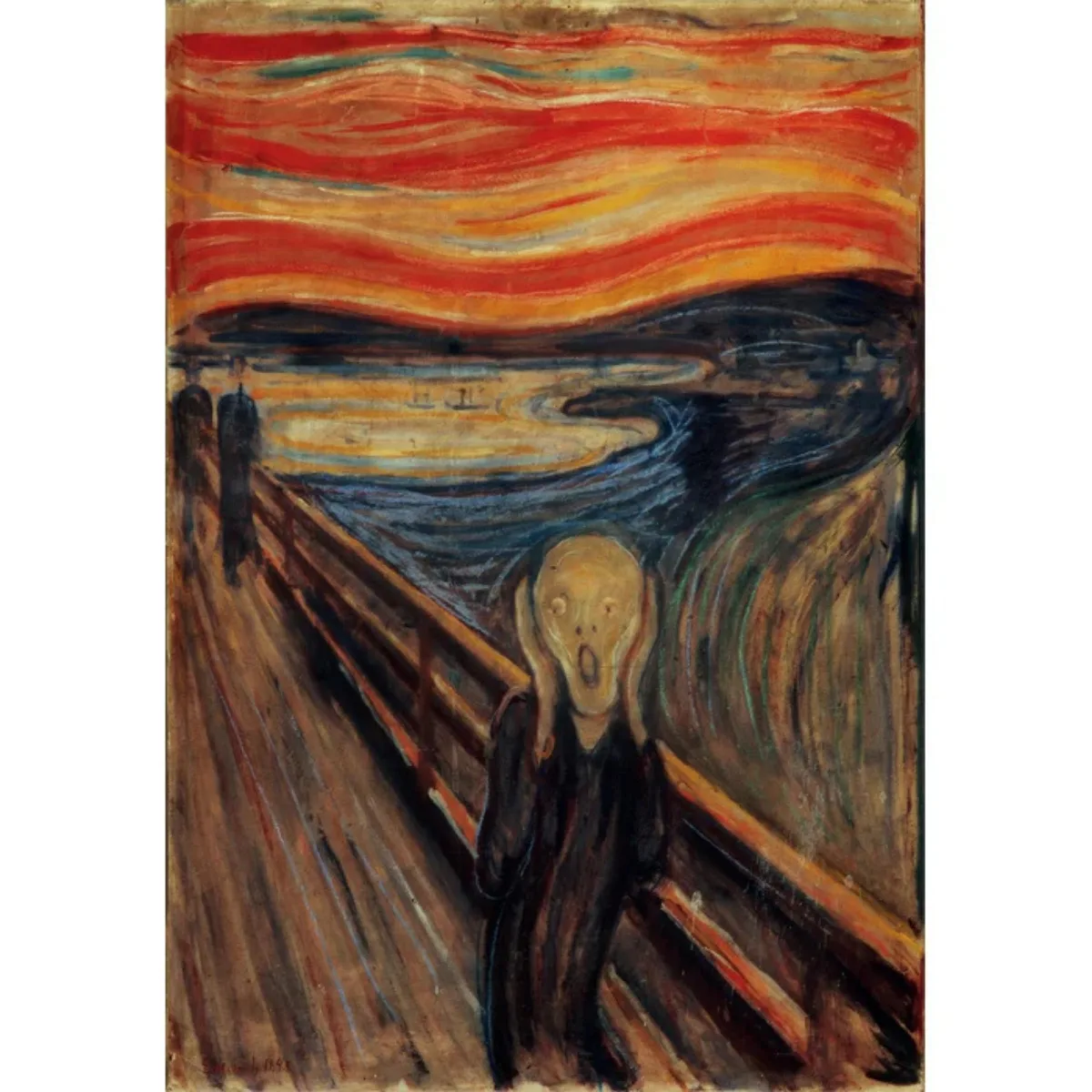 Puzzle Clementoni 1000 piezas - Munch - El Grito
