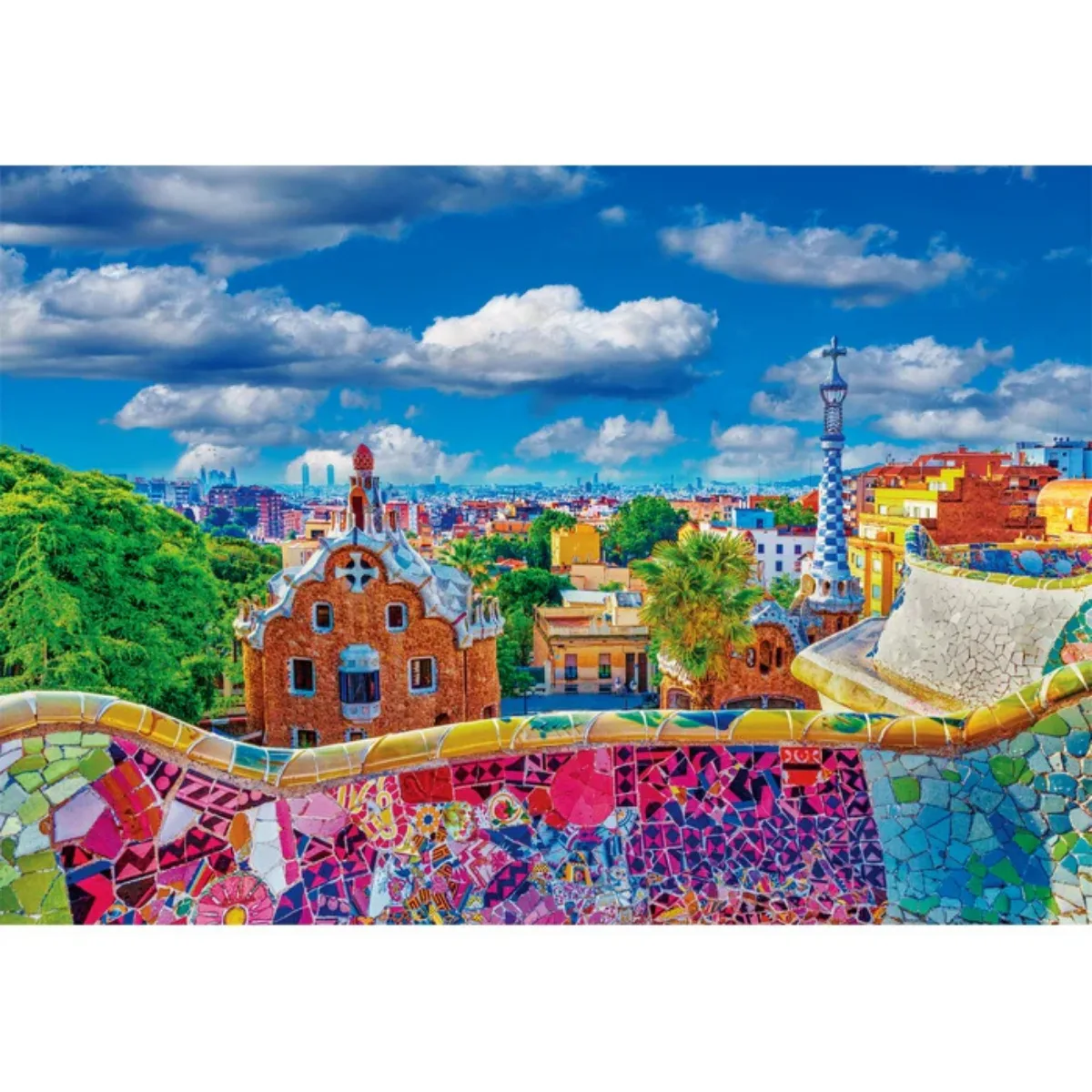 Puzzle Clementoni 1000 Piezas - Parque Guell Barcelona