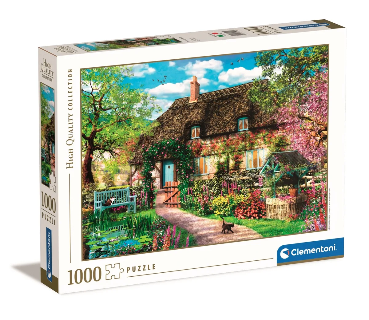 Puzzle Clementoni 1000 piezas - The Old Cottage