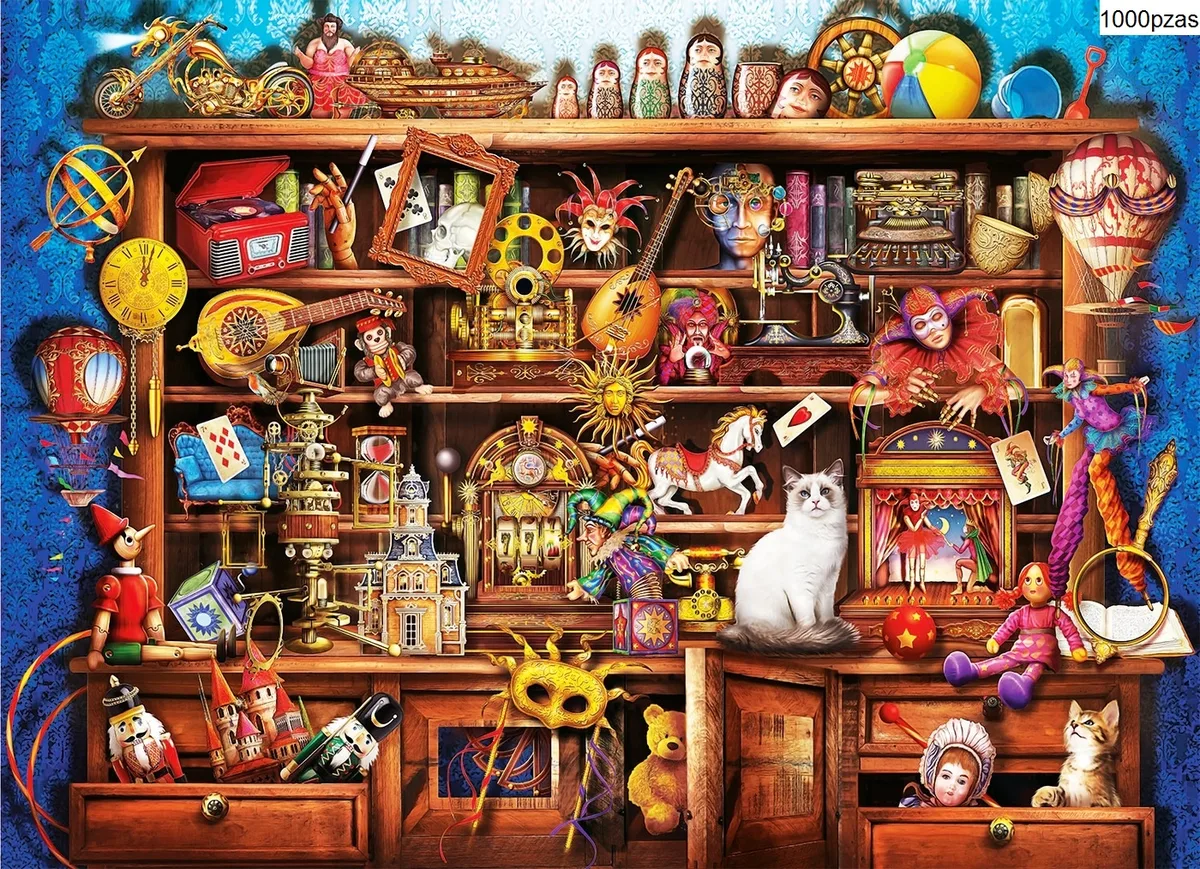 Puzzle Clementoni 1000 piezas - Tienda Antigua