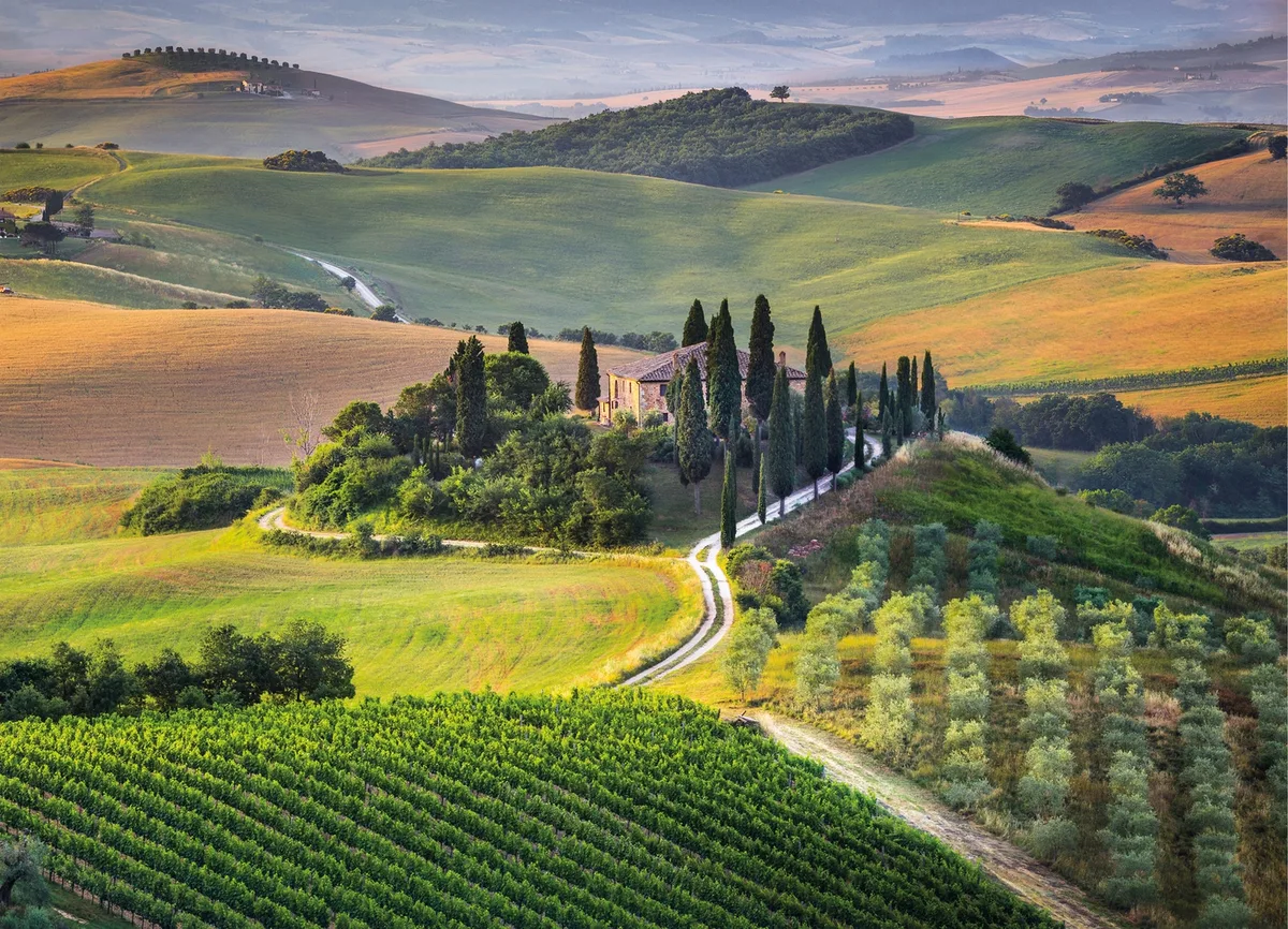Puzzle Clementoni 1000 piezas - Tuscany